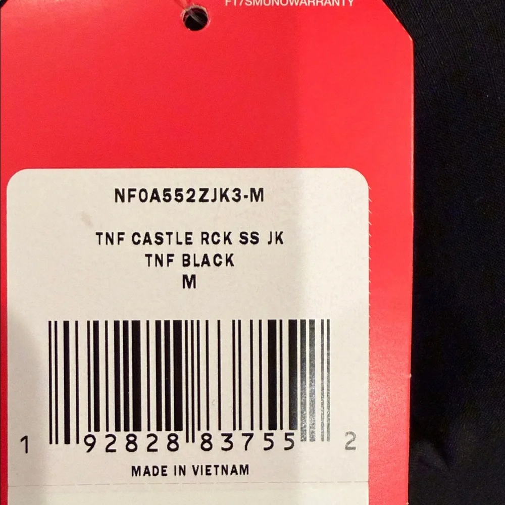 New The North Face Castle Rock Soft Shell Jacket Size Medium